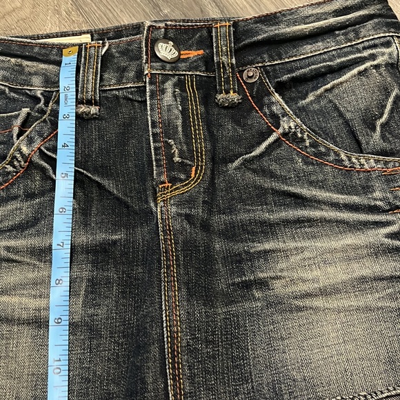 Denim Mini Skirt - Picture 11 of 12